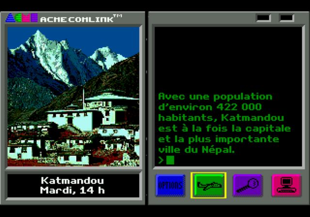 Pantallazo de Where in the World is Carmen Sandiego? para Sega Megadrive