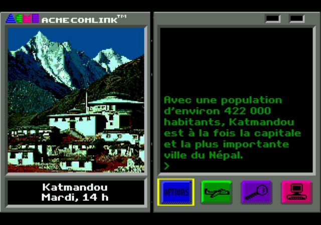 Pantallazo de Where in the World is Carmen Sandiego? para Sega Megadrive