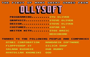 Pantallazo de Who Maimed Roger Rabbit para Atari ST