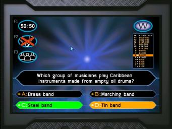 Pantallazo de Who Wants to be a Millionaire CD-ROM [Jewel Case] para PC