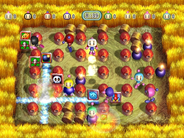 Pantallazo de Wi-Fi 8jin Battle Bomberman (WiiWare) para Wii