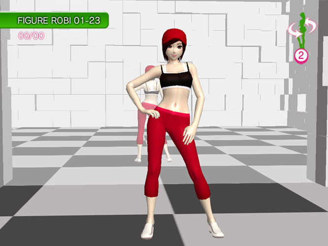 Pantallazo de Wii Figure Aerobics by Jung Da-Yeon para Wii