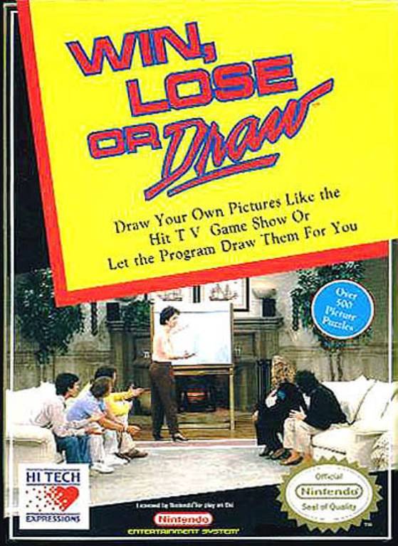 Caratula de Win, Lose or Draw para Nintendo (NES)