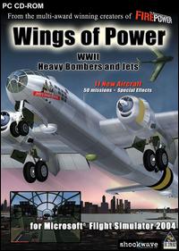 Caratula de Wings of Power: WWII Heavy Bombers and Jets para PC