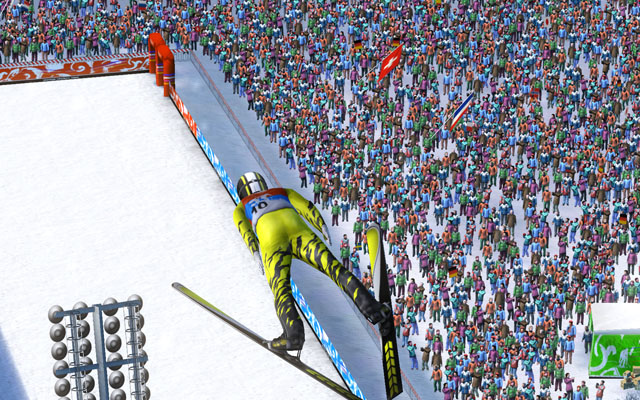 Pantallazo de Winter Sports 2008: The Ultimate Challenge para Wii