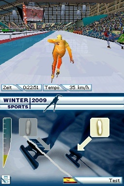 Pantallazo de Winter Sports 2009: The Next Challenge para Nintendo DS