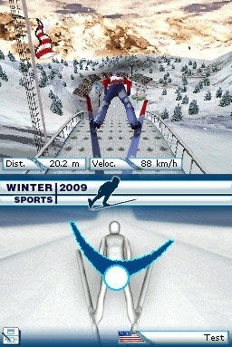 Pantallazo de Winter Sports 2009: The Next Challenge para Nintendo DS