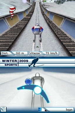 Pantallazo de Winter Sports 2009: The Next Challenge para Nintendo DS
