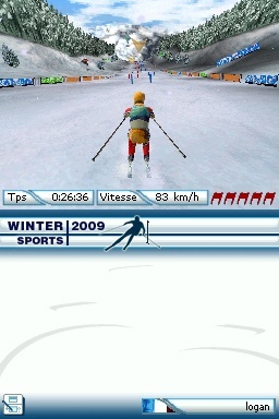 Pantallazo de Winter Sports 2009: The Next Challenge para Nintendo DS