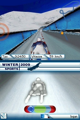 Pantallazo de Winter Sports 2009: The Next Challenge para Nintendo DS