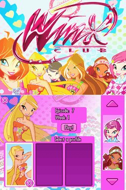 Pantallazo de Winx Club: Believix in You para Nintendo DS