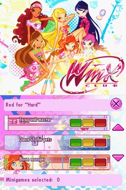 Pantallazo de Winx Club: Believix in You para Nintendo DS