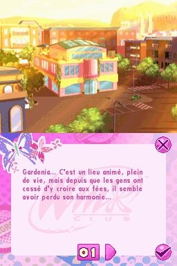 Pantallazo de Winx Club: Believix in You para Nintendo DS
