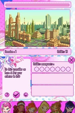 Pantallazo de Winx Club: Believix in You para Nintendo DS