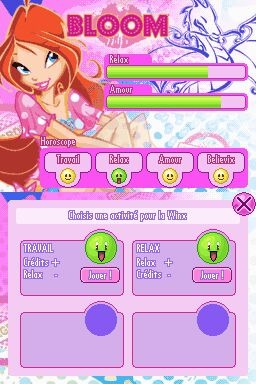 Pantallazo de Winx Club: Believix in You para Nintendo DS