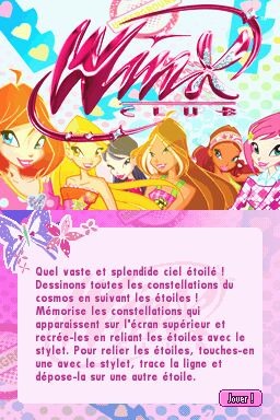 Pantallazo de Winx Club: Believix in You para Nintendo DS