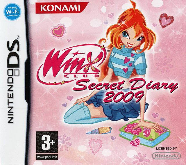 Caratula de Winx Club: Secret Diary 2009 para Nintendo DS
