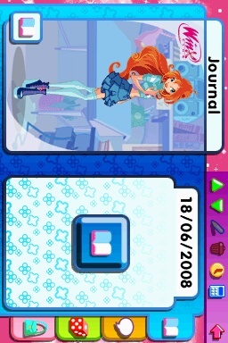 Pantallazo de Winx Club: Secret Diary 2009 para Nintendo DS