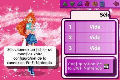 Pantallazo de Winx Club: Secret Diary 2009 para Nintendo DS
