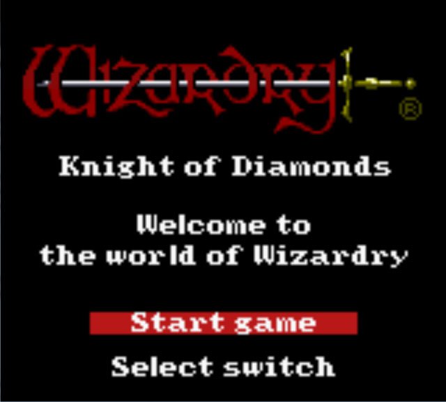 Pantallazo de Wizardry III - Knights of Diamonds para Game Boy Color