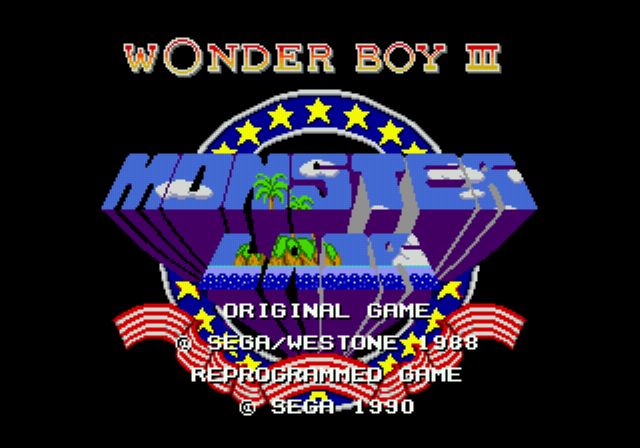 Caratula de Wonder Boy III: Monster Lair (Consola Virtual) para Wii
