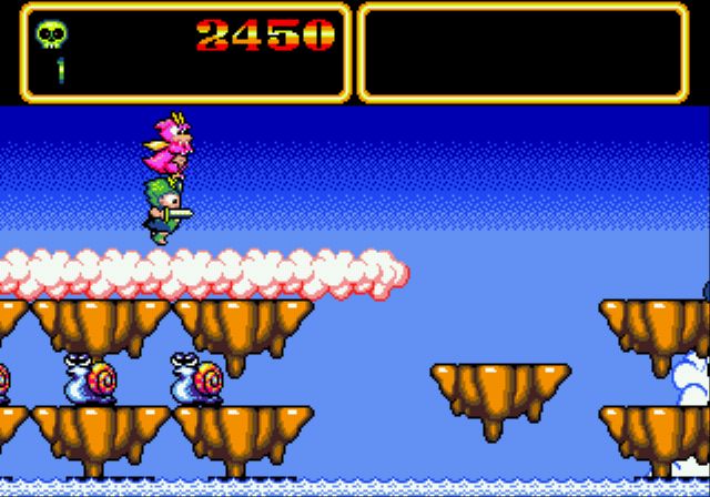 Pantallazo de Wonder Boy III: Monster Lair (Consola Virtual) para Wii