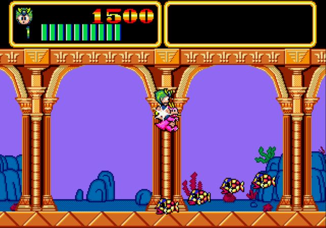 Pantallazo de Wonder Boy III: Monster Lair (Consola Virtual) para Wii