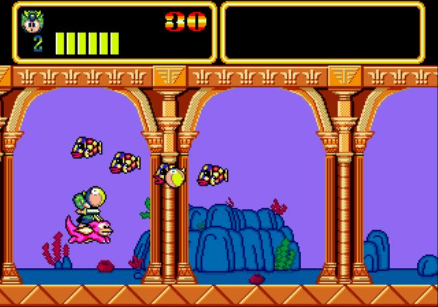 Pantallazo de Wonder Boy III: Monster Lair (Consola Virtual) para Wii