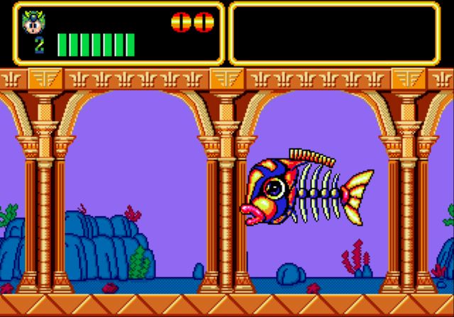 Pantallazo de Wonder Boy III: Monster Lair (Consola Virtual) para Wii