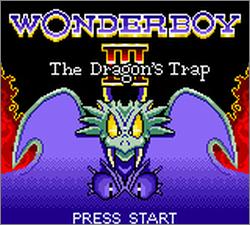 Pantallazo de Wonder Boy III: The Dragon's Trap (Europa) para Gamegear