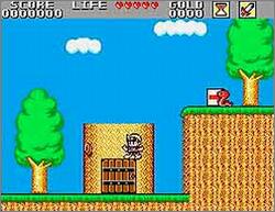 Pantallazo de Wonder Boy in Monster Land para Sega Master System