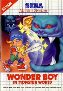 Caratula de Wonder Boy in Monster World para Sega Master System
