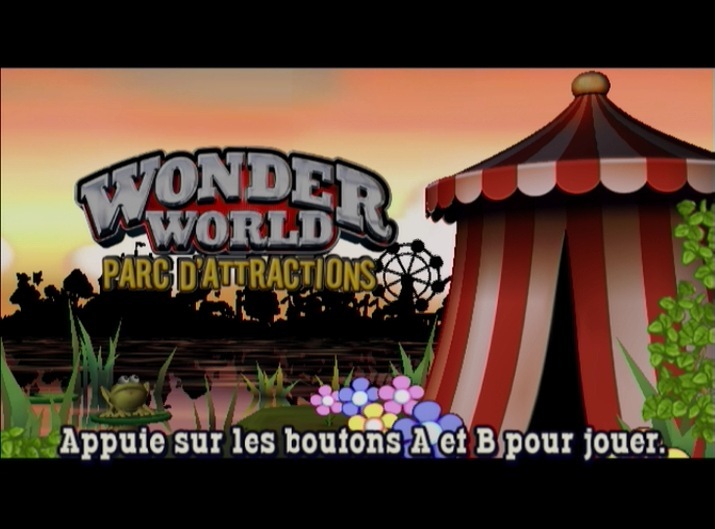 Pantallazo de Wonder World Parque de Atracciones para Wii