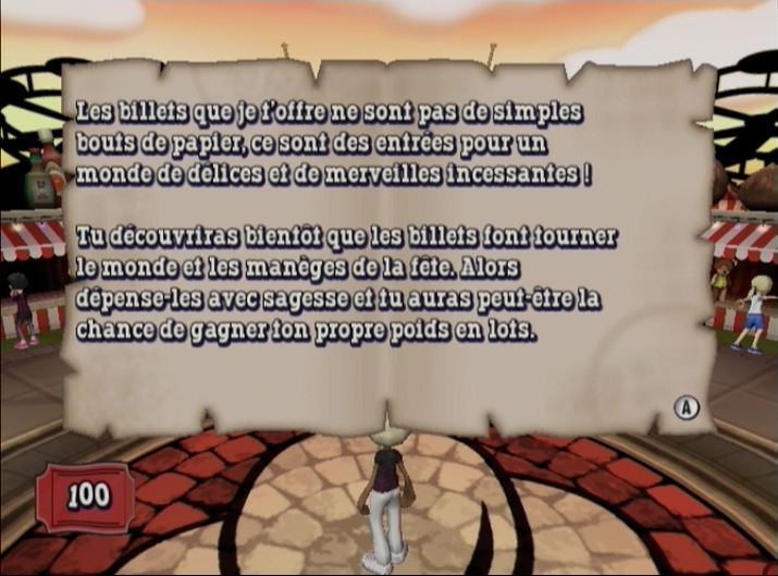 Pantallazo de Wonder World Parque de Atracciones para Wii