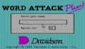 Pantallazo nº 70967 de Word Attack Plus! (320 x 200)