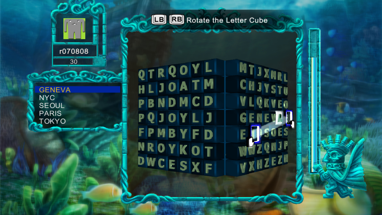 Pantallazo de Word Puzzle (Xbox Live Arcade) para Xbox 360