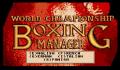 Pantallazo nº 250251 de World Championship Boxing Manager (800 x 504)