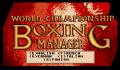 Foto 1 de World Championship Boxing Manager