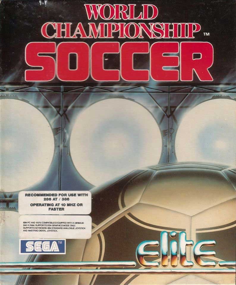 Caratula de World Championship Soccer para PC