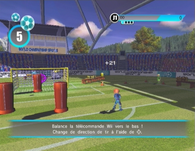 Pantallazo de World Championship Sports para Wii