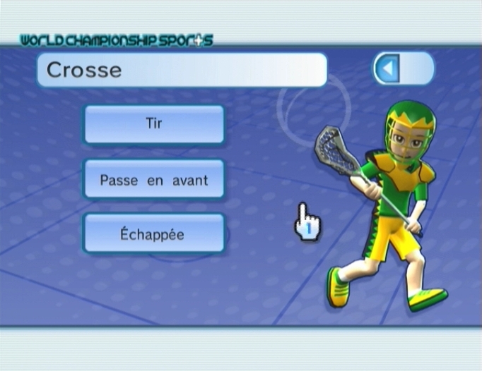 Pantallazo de World Championship Sports para Wii