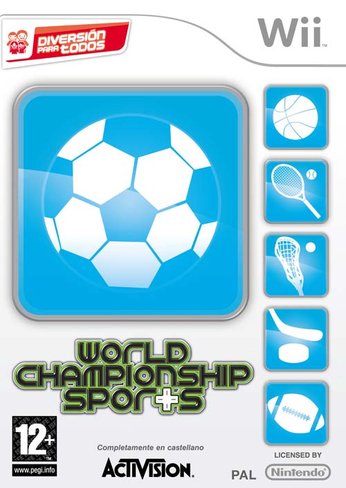 Caratula de World Championship Sports para Wii