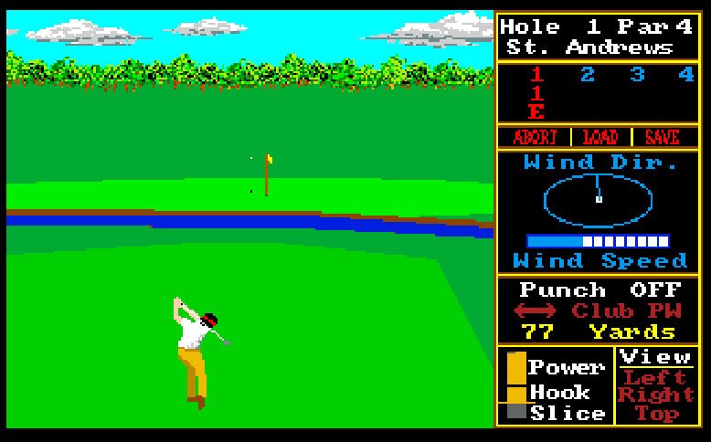 Pantallazo de World Class Leader Board para Amiga