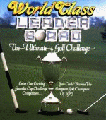 Caratula de World Class Leader Board para PC