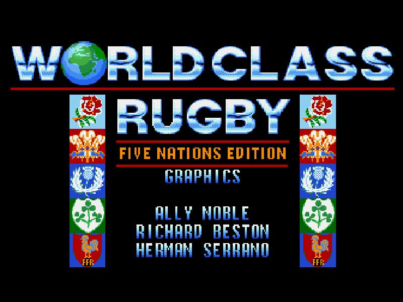 Pantallazo de World Class Rugby: Five Nations Edition para Amiga