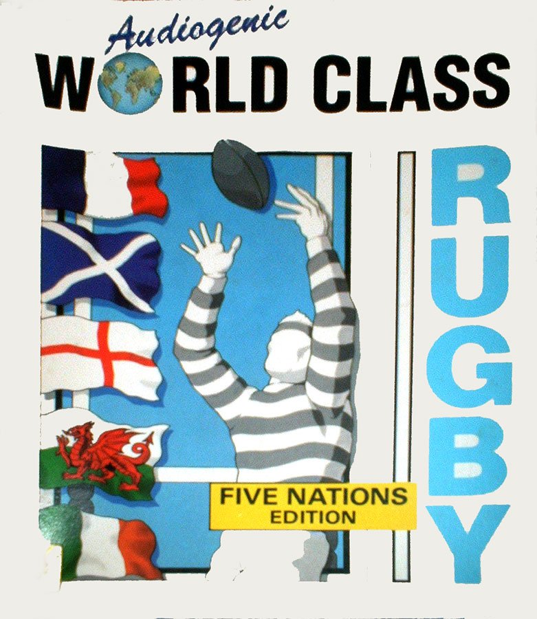 Caratula de World Class Rugby: Five Nations Edition para Amiga