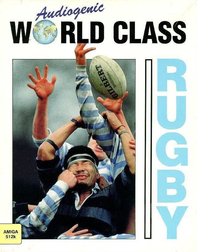 Caratula de World Class Rugby para Amiga