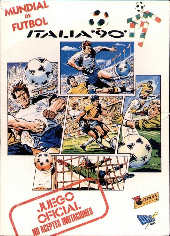 Caratula de World Cup Italia 90 para MSX
