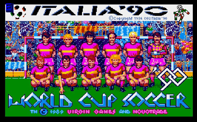 Pantallazo de World Cup Soccer: Italia '90 para Amiga