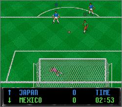 Pantallazo de World Cup Striker (Japonés) para Super Nintendo